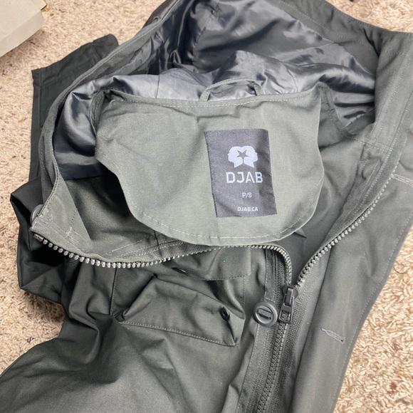 Djab Army Green (dark khaki) Jacket Mens size S - Picture 15 of 15